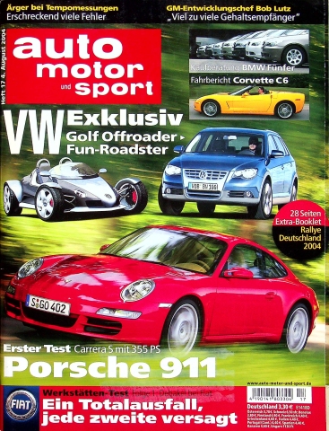 Deckblatt Auto Motor und Sport (17/2004)